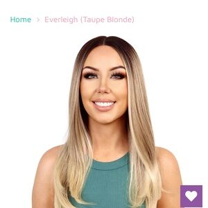 Brand new, never worn, still has tags. High Quality Synthetic Wig: Lace Front